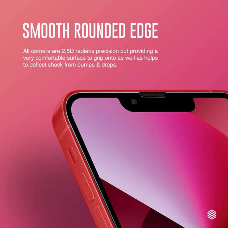 SIEGE GLASTIMATE APPLE iPhone 13 MINI 2.5D ( PRIVACY – MATTE ) PREMIUM TEMPERED GLASS SCREEN PROTECTION