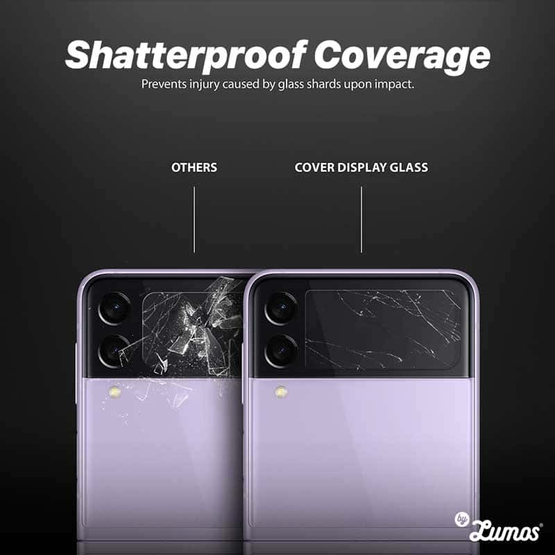 Ringke 3pcs Cover Display Glass For Samsung Galaxy Z Flip 3