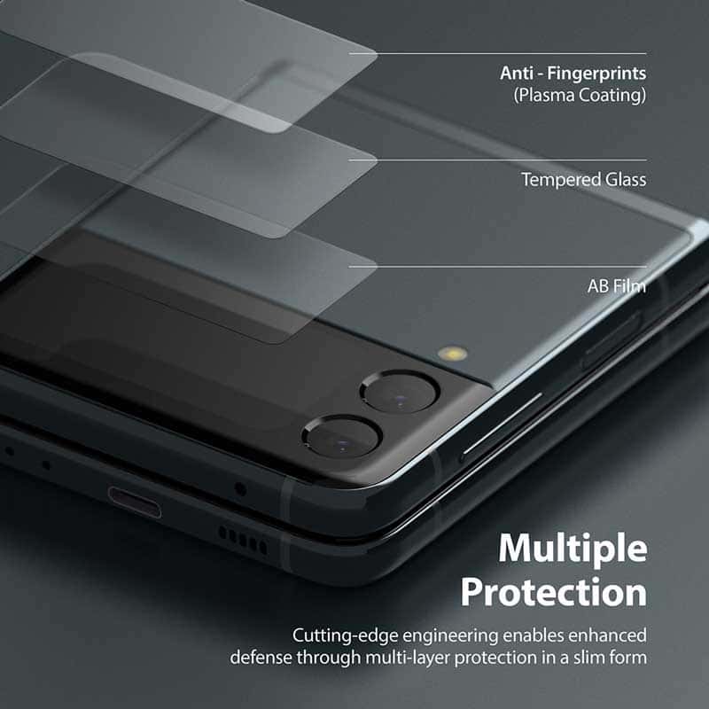 Ringke 3pcs Cover Display Glass For Samsung Galaxy Z Flip 3