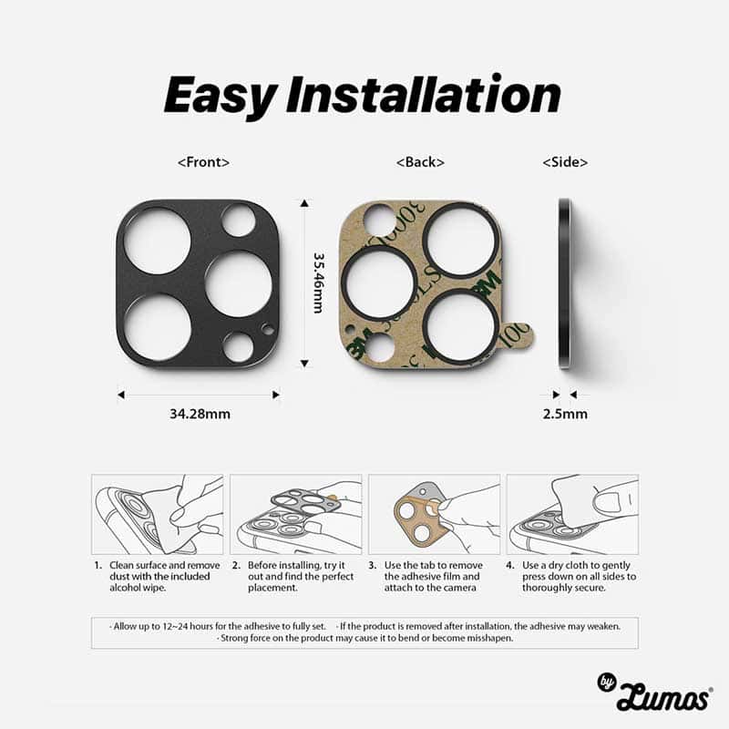 RINGKE CAMERA STYLING for iPhone 13 Mini / 13 / 13 Pro / 13 Pro Max Series Full Coverage Camera Protection