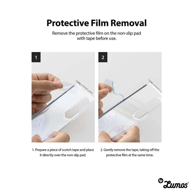 RINGKE FOLIO SIGNATURE Standard & EZ Strap For Samsung Galaxy Z Fold 3 Inclusive Edge Drop Protection Case Casing