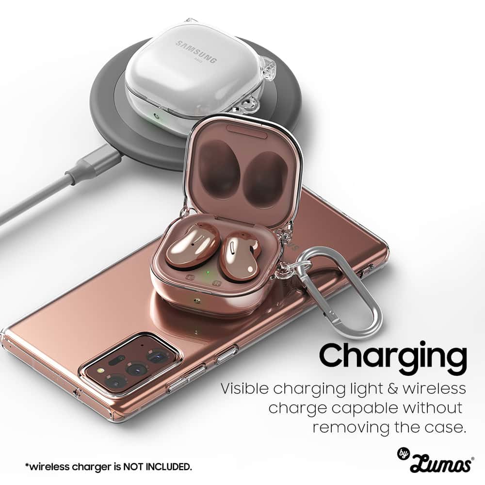 RINGKE Hinge Samsung Galaxy Buds Live / Buds Pro / Buds2 Military Grade Shockproof Transparent Case