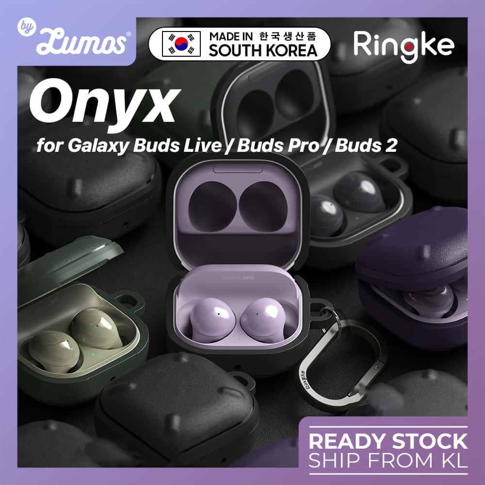 RINGKE ONYX CASE For Samsung Galaxy Buds Live, Buds Pro, Buds 2 Cover Case