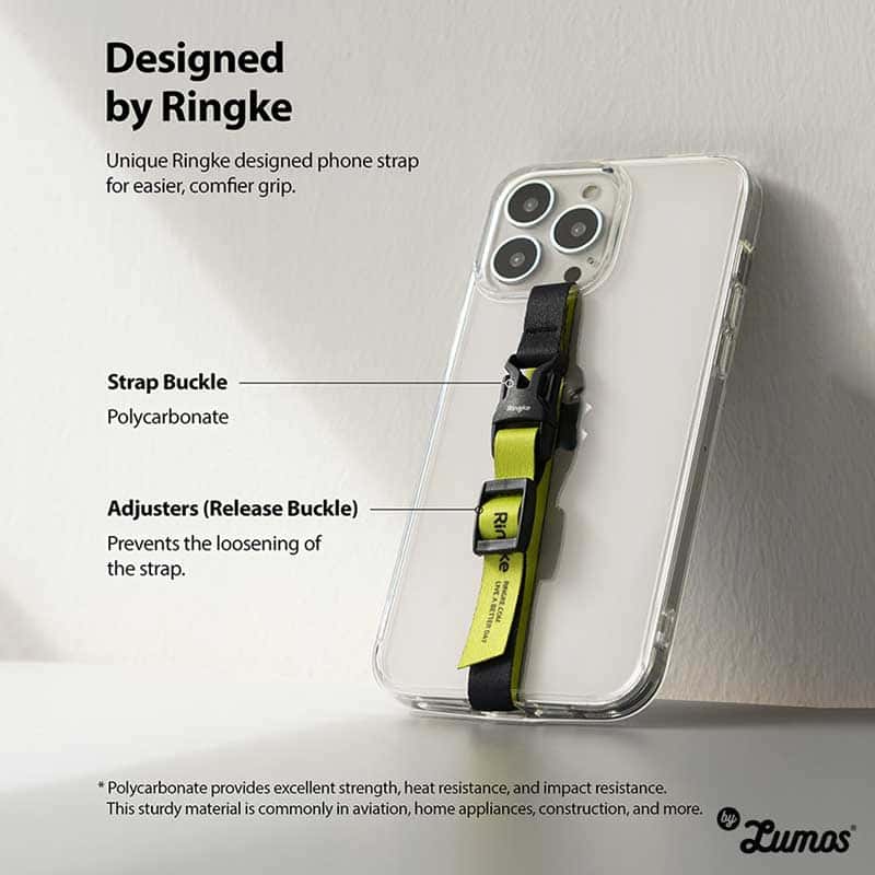 RINGKE BUCKLE BAND STRAP with Smart Device Universal Phone Lanyard Adjustable Crossbody