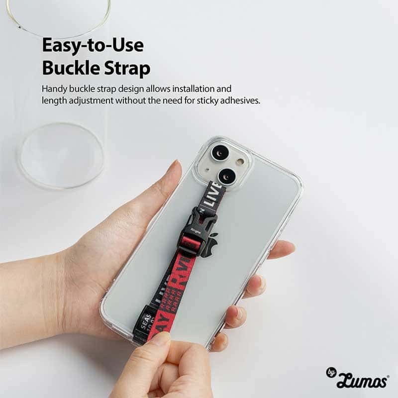 RINGKE BUCKLE BAND STRAP with Smart Device Universal Phone Lanyard Adjustable Crossbody