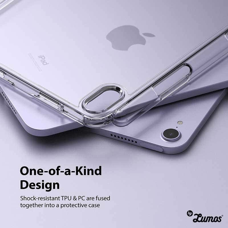 RINGKE Apple iPad Mini 6 Fusion Designed With Pen Holder Transparent Hard Protective Case