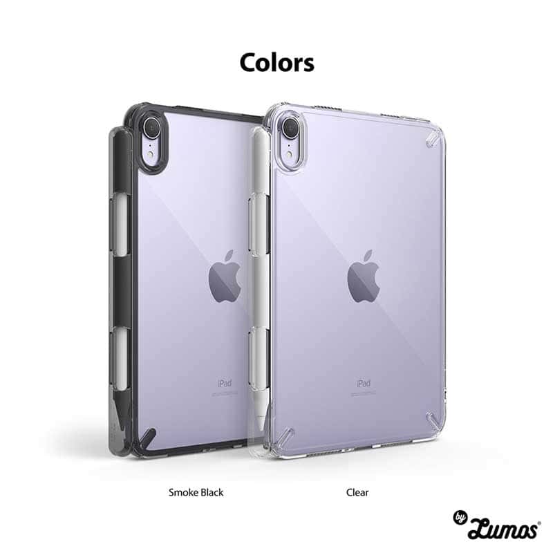 RINGKE Apple iPad Mini 6 Fusion Designed With Pen Holder Transparent Hard Protective Case