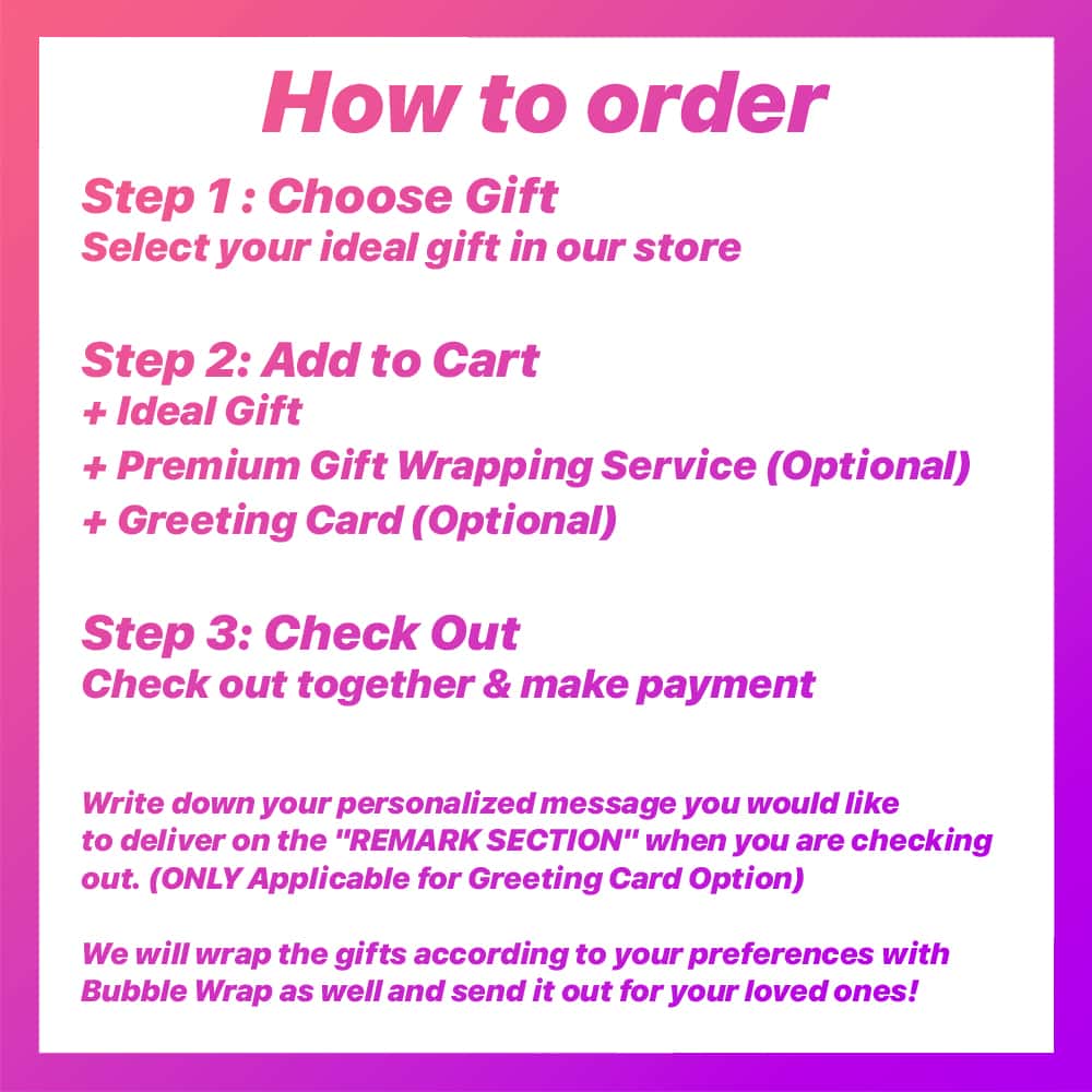 [ADD ON] PREMIUM GIFT WRAPPING SERVICE WITH ANY ITEM FROM OUR STORE