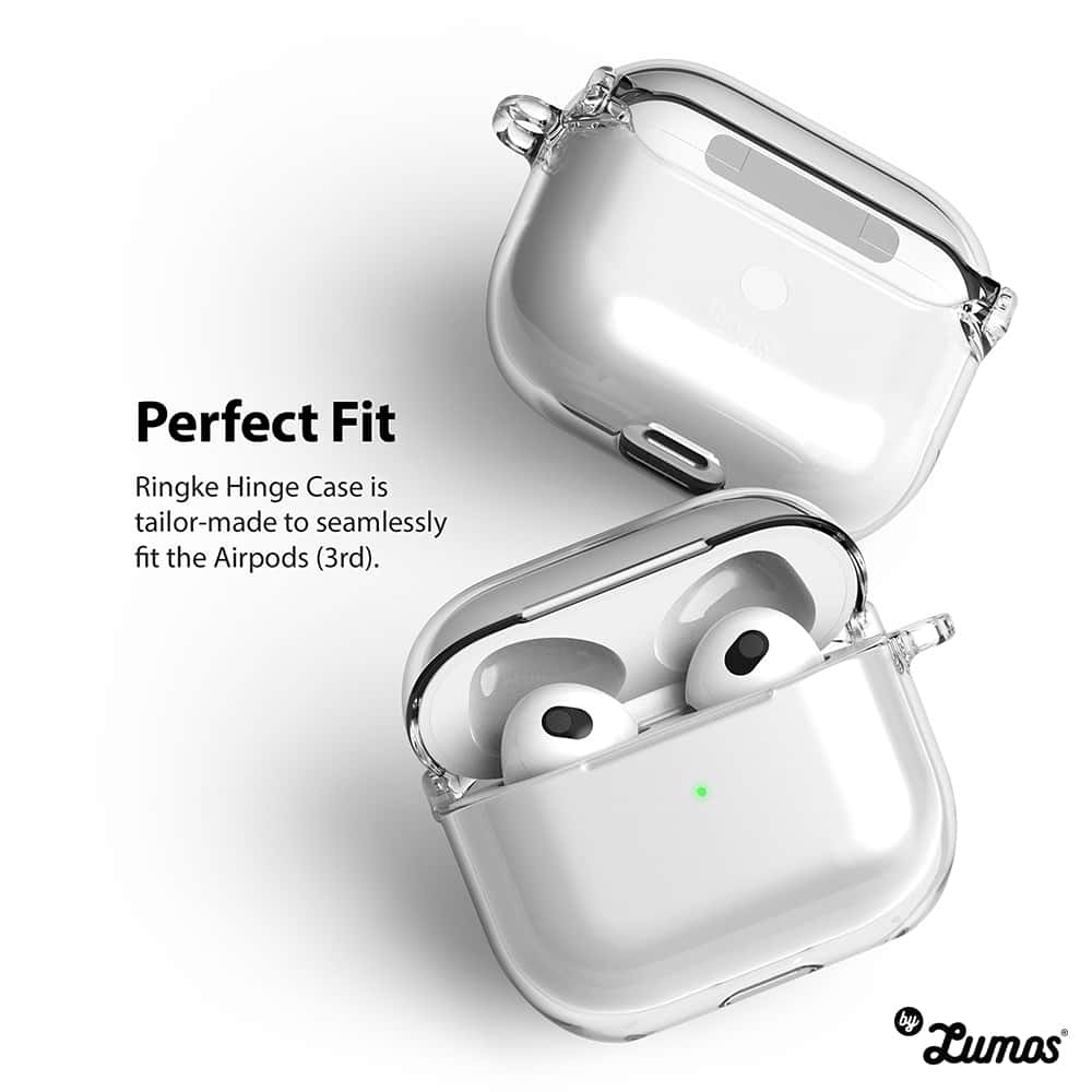 RINGKE Hinge AirPods 3 Durable Full Transparent Protection Case