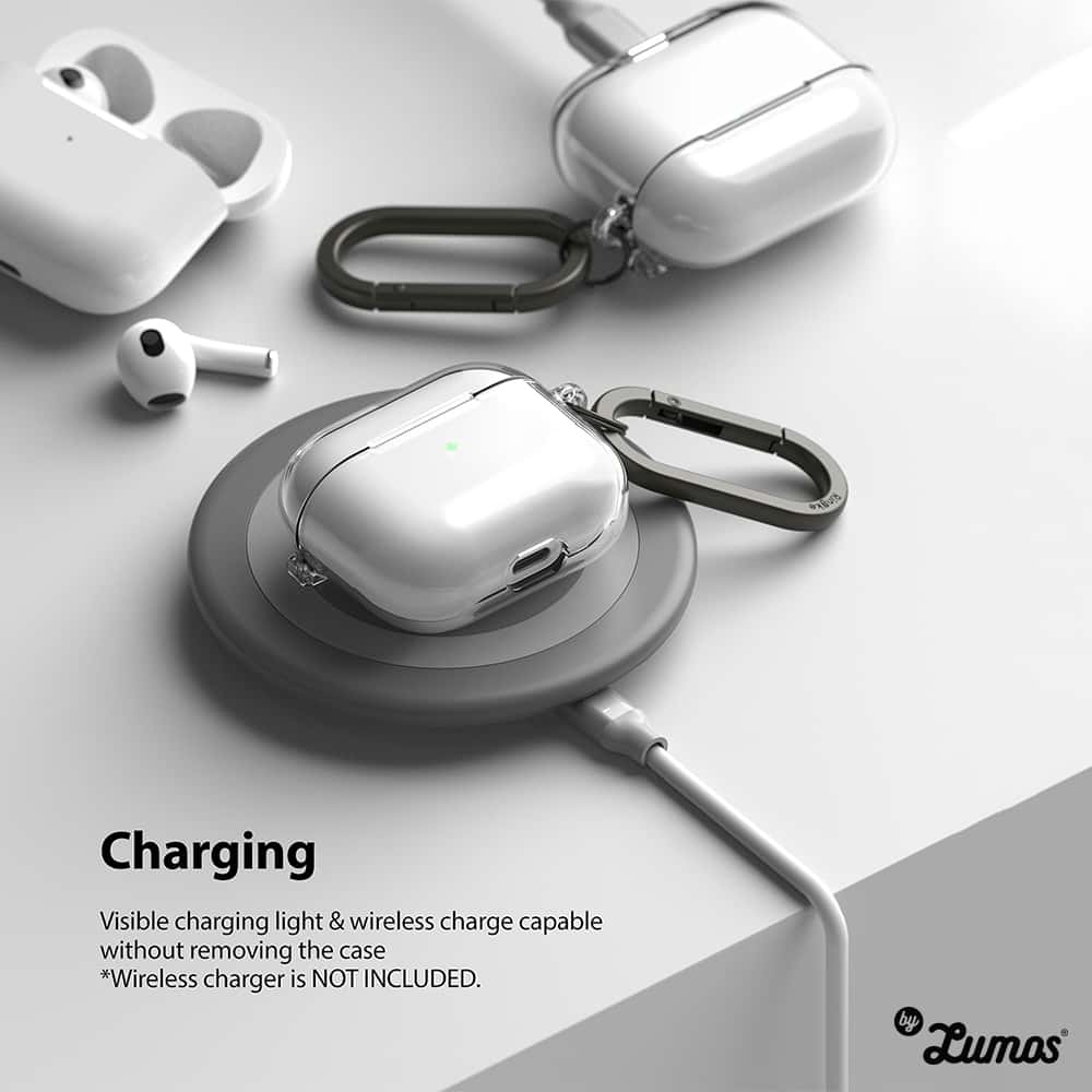 RINGKE Hinge AirPods 3 Durable Full Transparent Protection Case