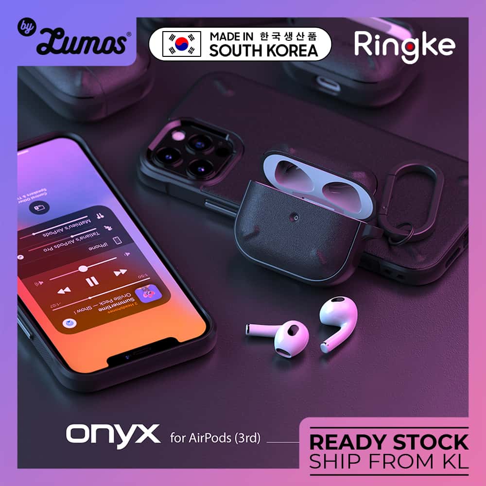 Ringke Onyx AirPods 3 TPU Durable Full Coverage Protection Case