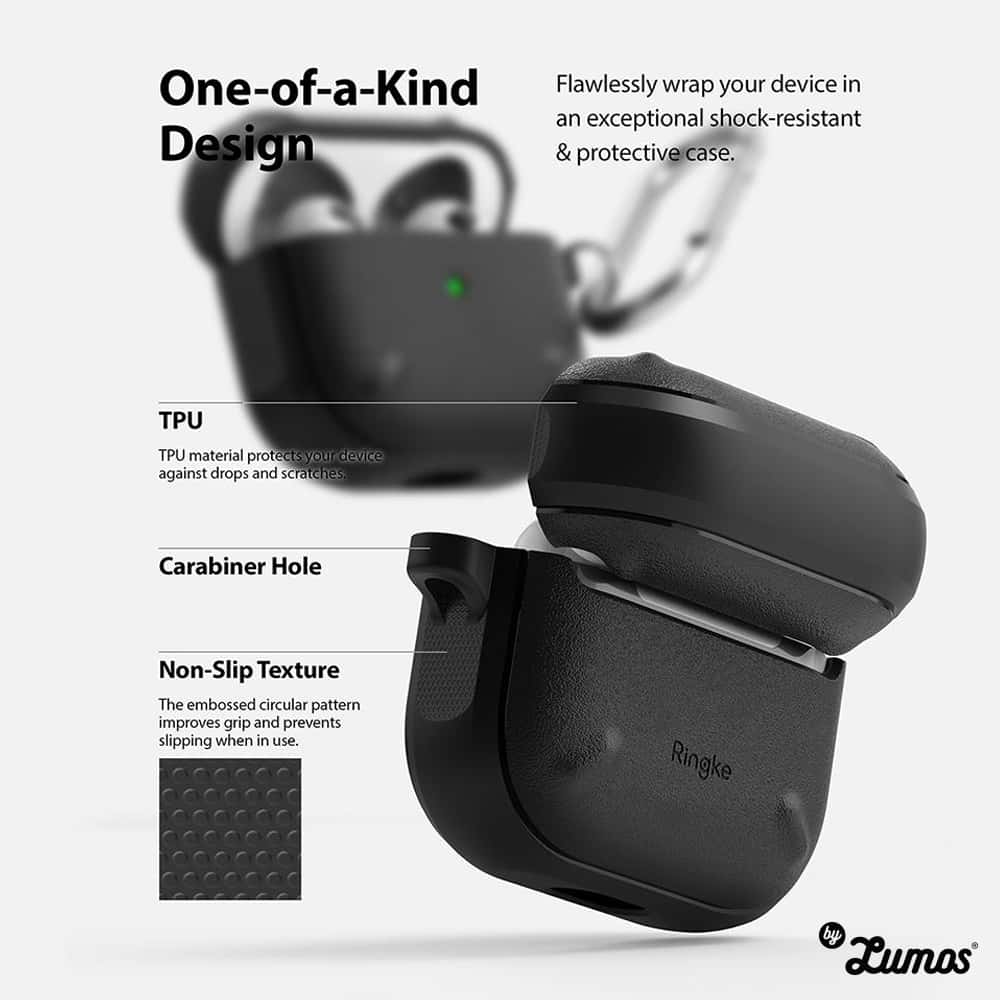 Ringke Onyx AirPods 3 TPU Durable Full Coverage Protection Case