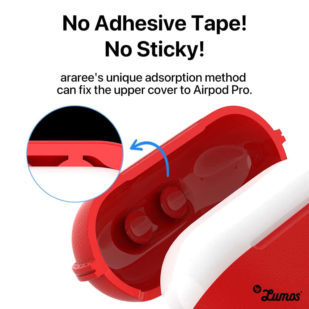 Araree POPS Case Apple AirPods 3rd Generation Silicone Case & Carabiner
