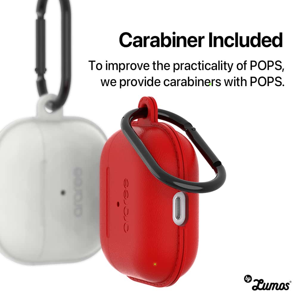 Araree POPS Case Apple AirPods 3rd Generation Silicone Case & Carabiner