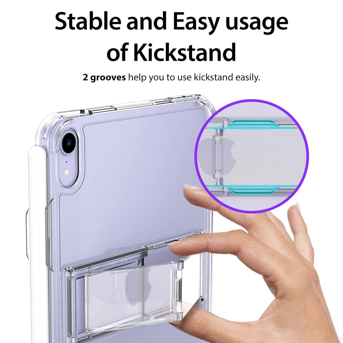 Araree Flexield SP Apple iPad Mini 6th Mach Stand Angle Control Protection Apple Pencil Holder Flexible Case