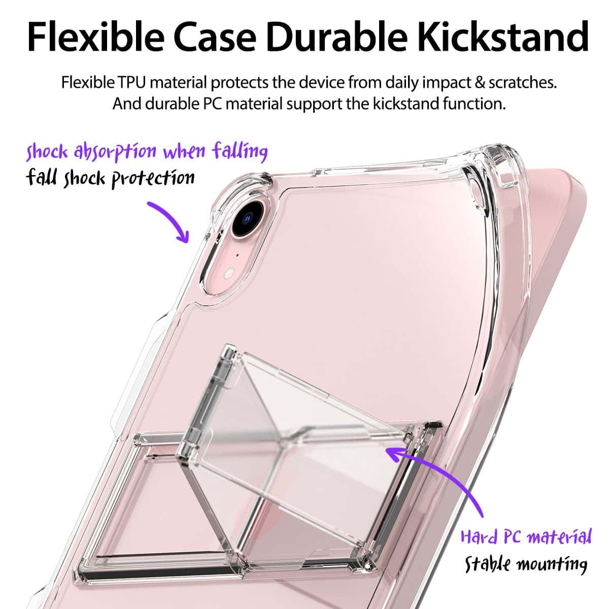 Araree Flexield SP Apple iPad Mini 6th Mach Stand Angle Control Protection Apple Pencil Holder Flexible Case