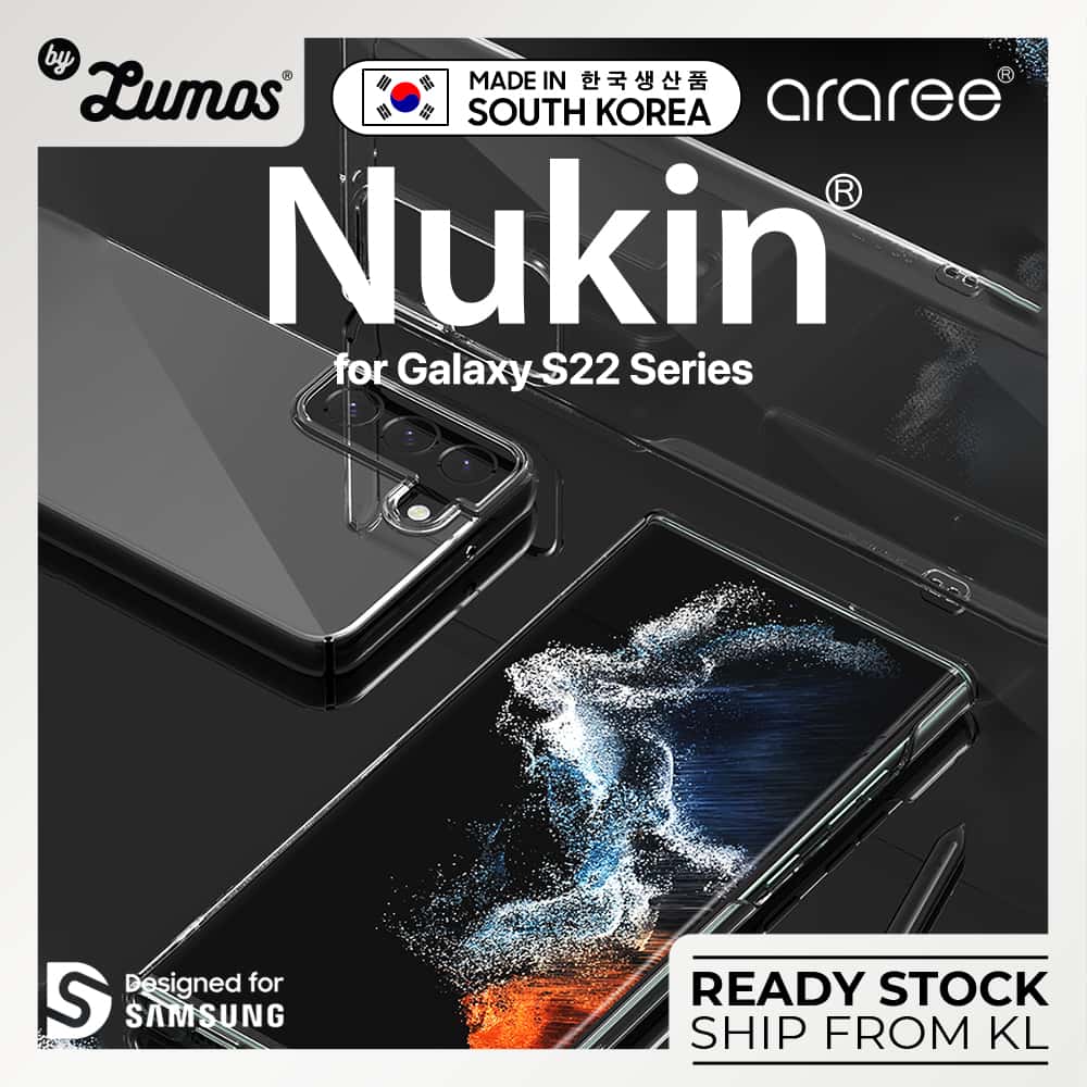 ARAREE NUKIN SERIES Samsung Galaxy S22 / S22 Plus / S22 Ultra Slim Transparent Protective Case