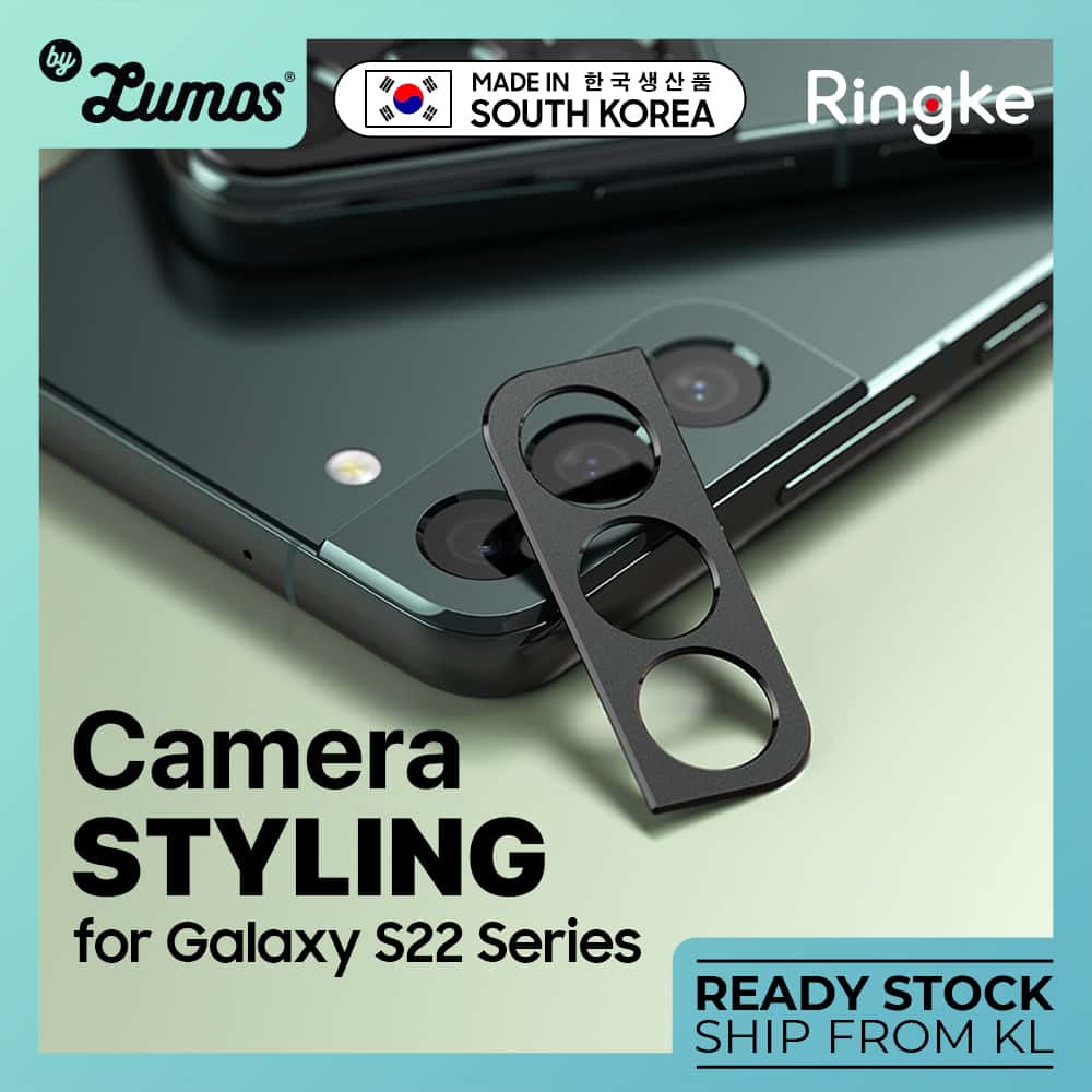 RINGKE CAMERA STYLING for Samsung Galaxy S22 / S22 Plus Series Full Coverage Camera Protection