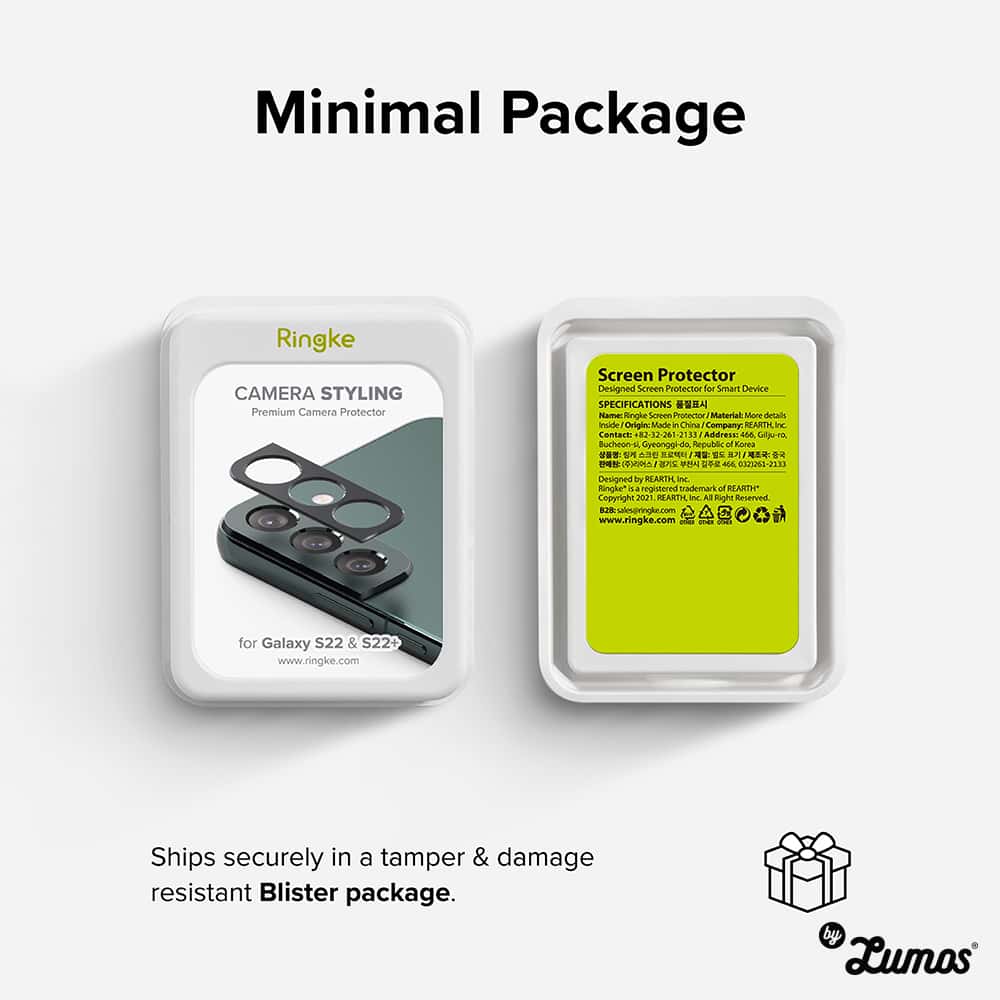 RINGKE CAMERA STYLING for Samsung Galaxy S22 / S22 Plus Series Full Coverage Camera Protection