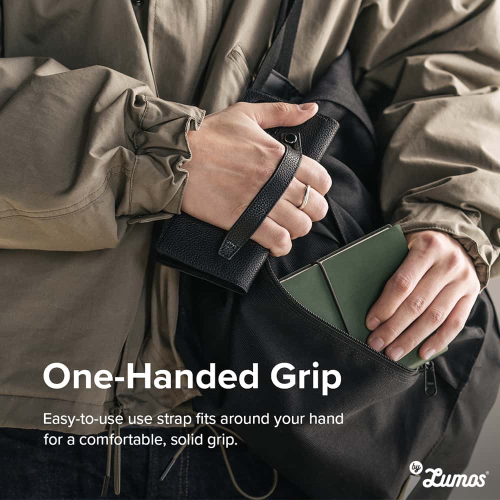 RINGKE FOLIO SIGNATURE EZ STRAP For Samsung Galaxy S22 Ultra Inclusive Edge Drop Protection Case