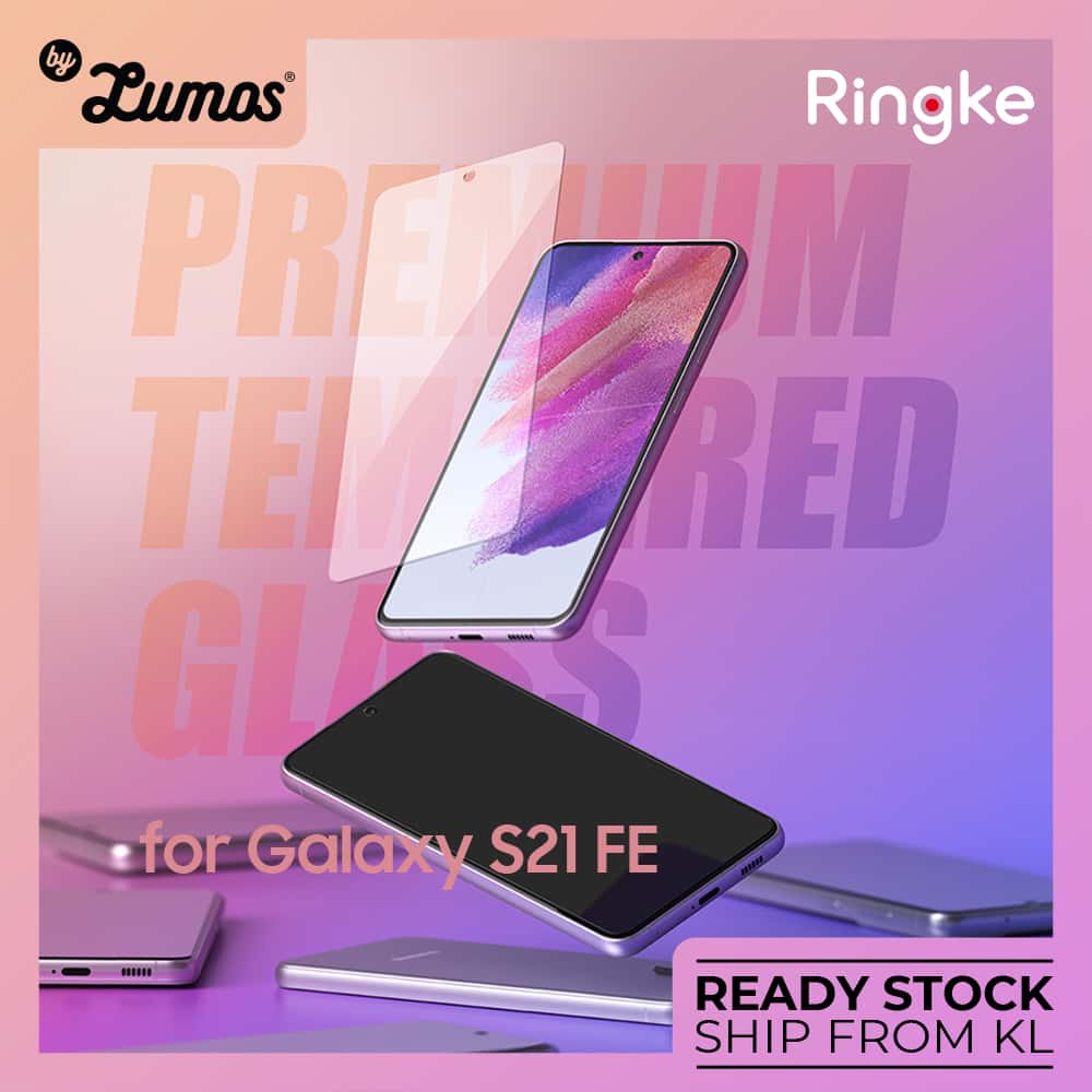 RINGKE INVISIBLE DEFENDER GLASS FOR SAMSUNG GALAXY S21 FE 5G SCREEN PROTECTOR (1+1)