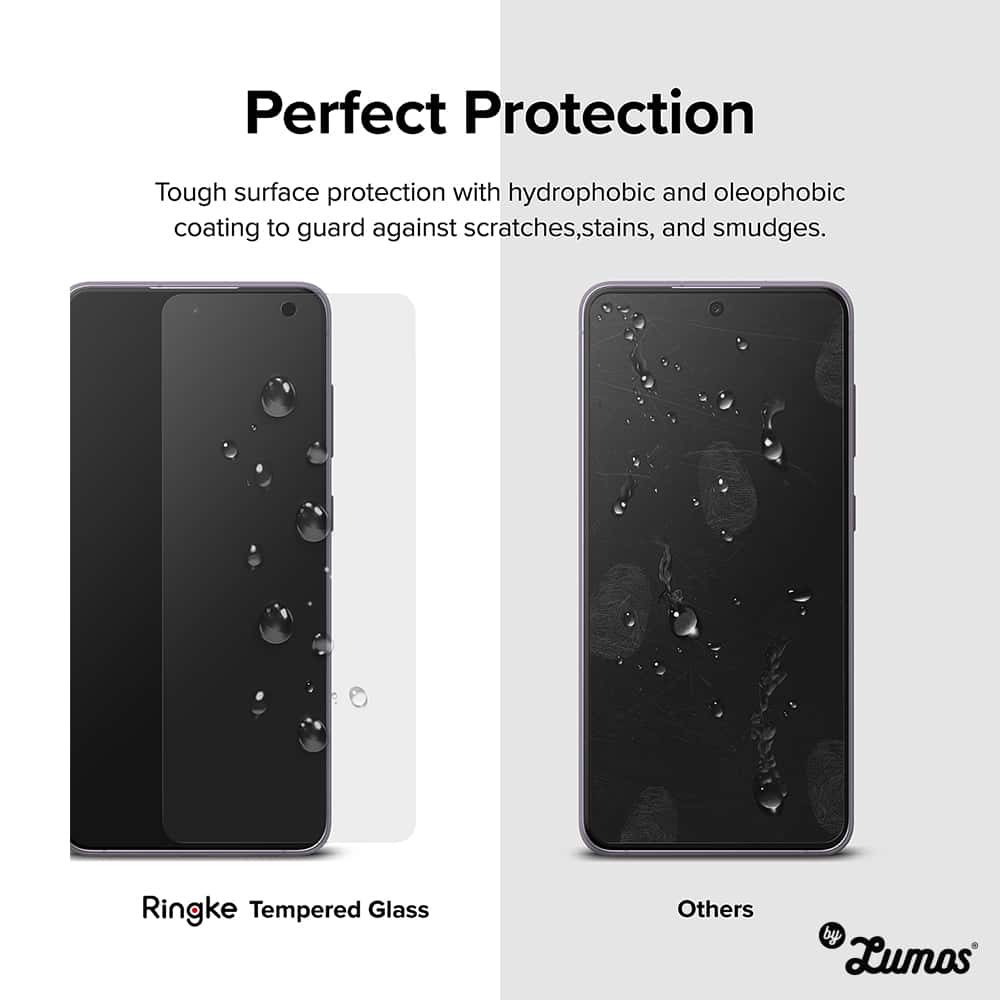 RINGKE INVISIBLE DEFENDER GLASS FOR SAMSUNG GALAXY S21 FE 5G SCREEN PROTECTOR (1+1)