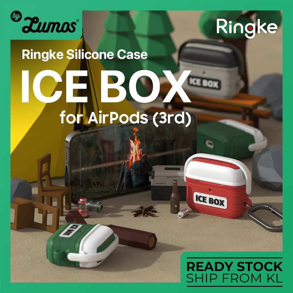 RINGKE AIRPODS 3RD ICE BOX Silicone Case Premium Shockproof