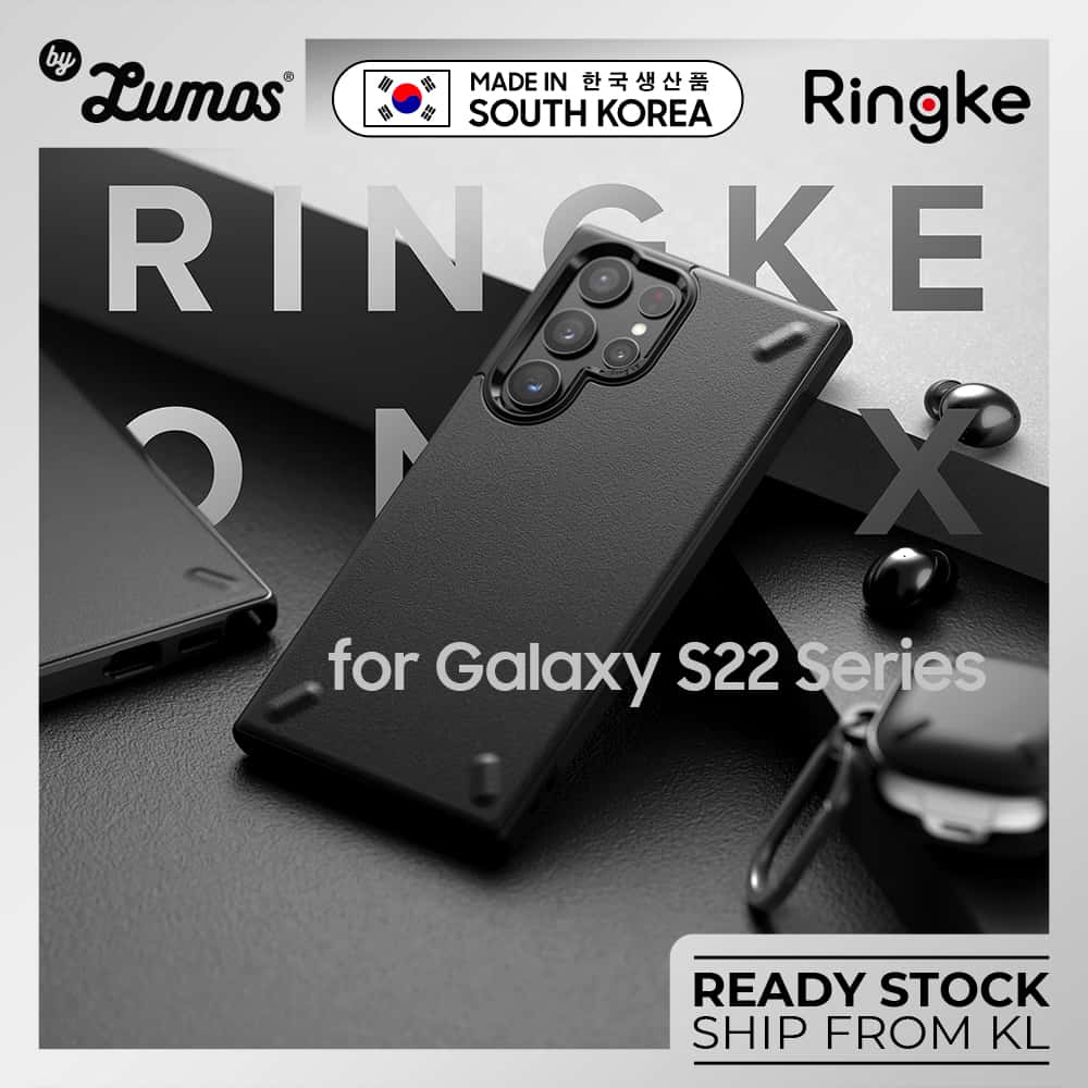 RINGKE ONYX SERIES FOR SAMSUNG GALAXY S22 / S22 PLUS / S22 ULTRA PROTECTIVE PHONE CASE & CASING