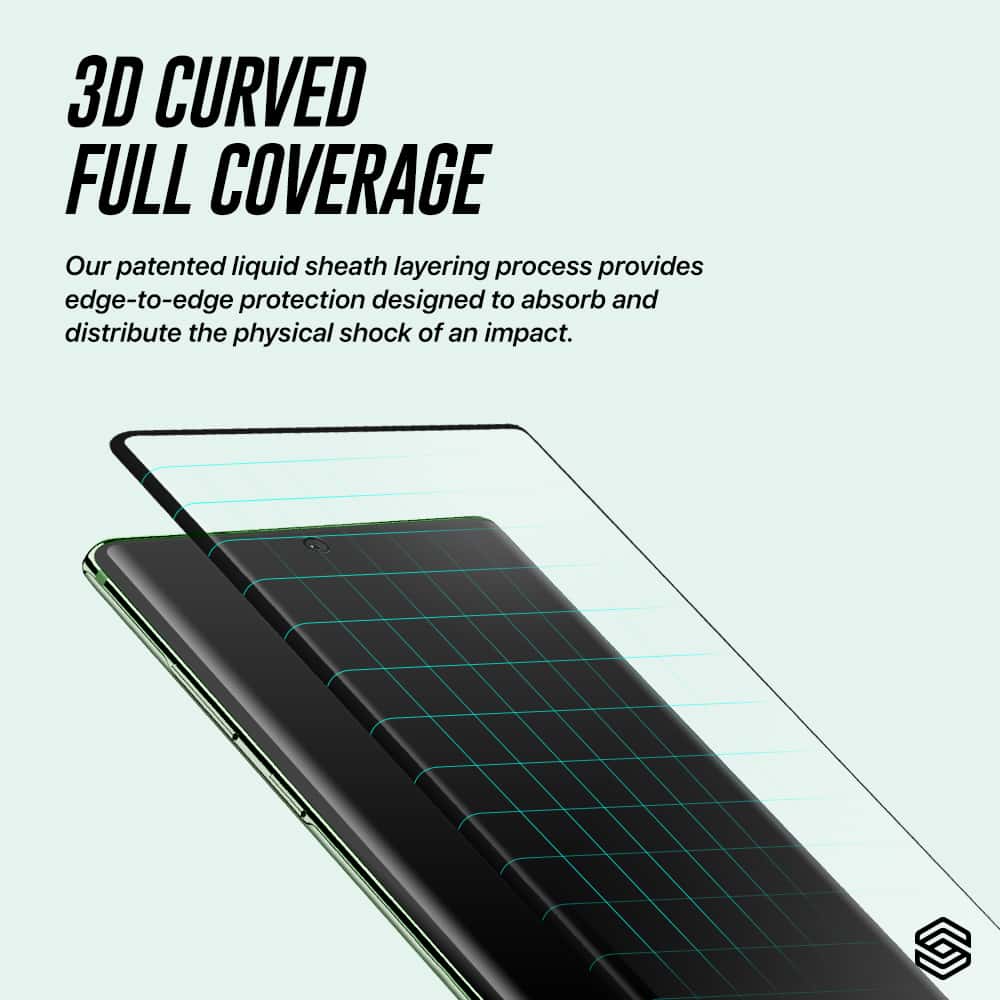 SIEGE GLASTIMATE Samsung Galaxy S22 Full Coverage Protection Premium Tempered Glass Screen Protector