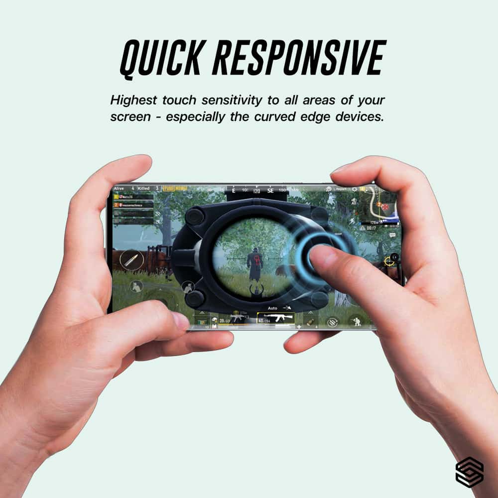 SIEGE GLASTIMATE Samsung Galaxy S22 Full Coverage Protection Premium Tempered Glass Screen Protector