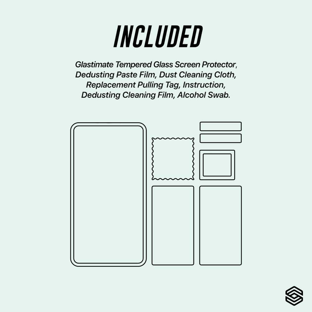 SIEGE GLASTIMATE Samsung Galaxy S22 Full Coverage Protection Premium Tempered Glass Screen Protector