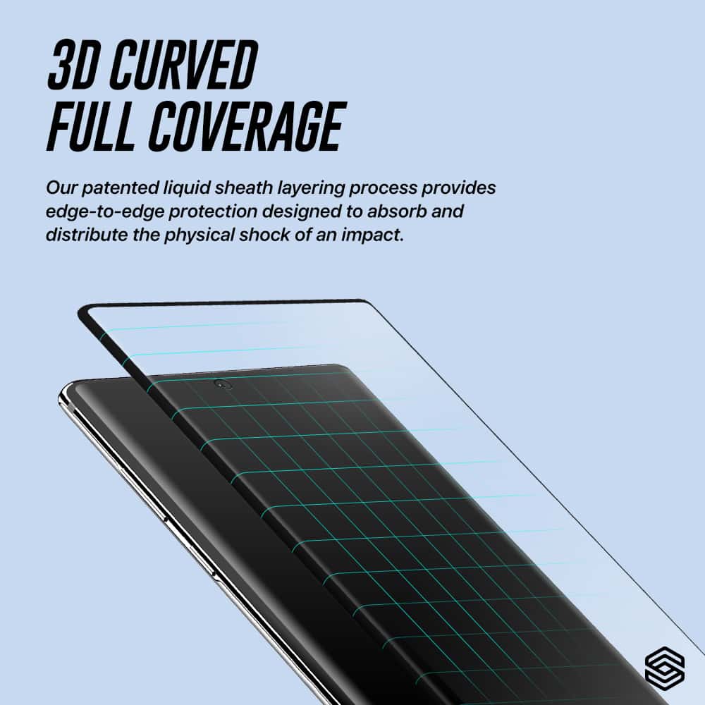 SIEGE GLASTIMATE Samsung Galaxy S22 Plus Full Coverage Protection Premium Tempered Glass Screen Protector