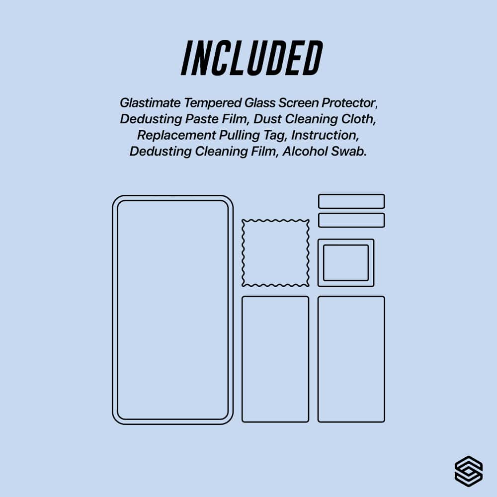 SIEGE GLASTIMATE Samsung Galaxy S22 Plus Full Coverage Protection Premium Tempered Glass Screen Protector