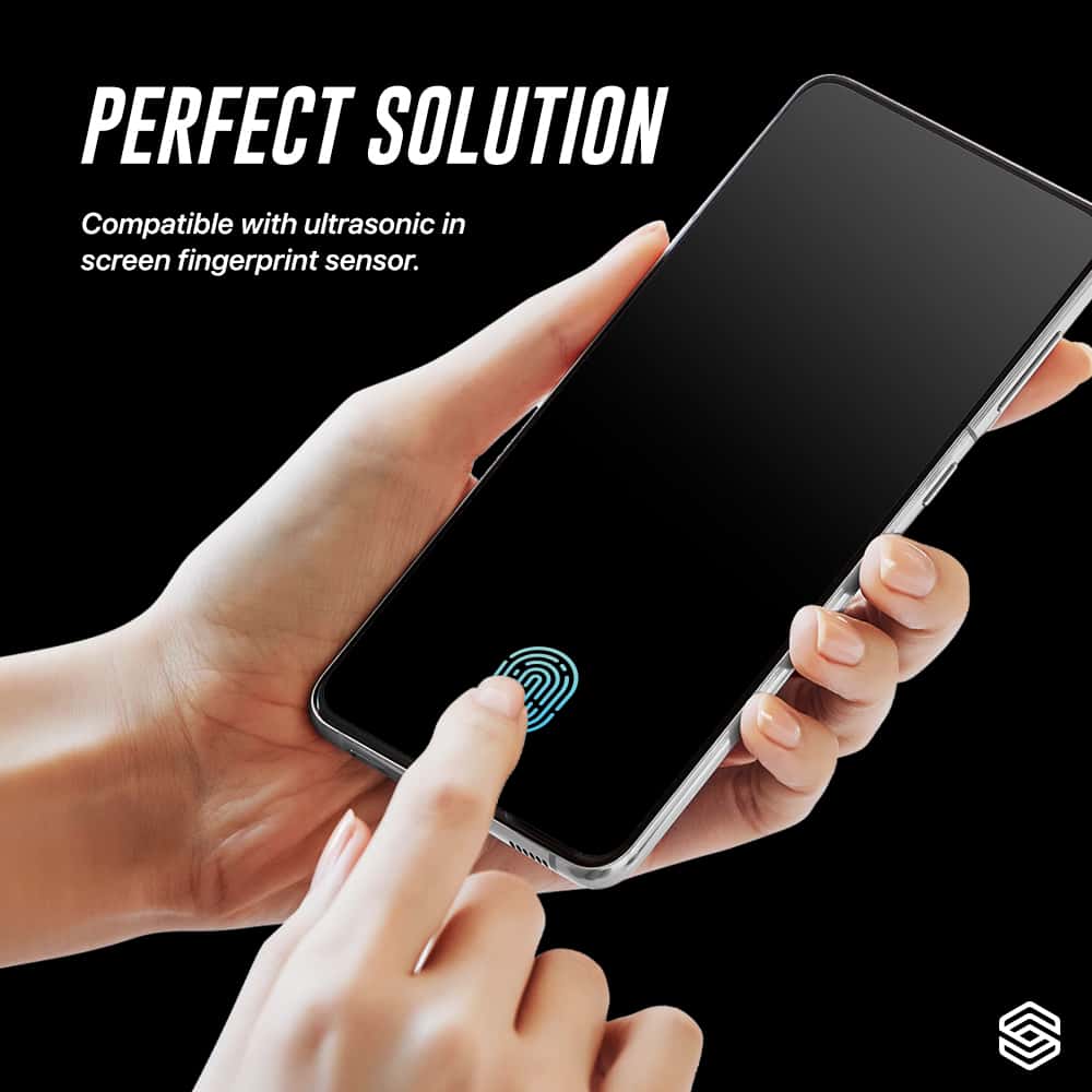 SIEGE GLASTIMATE Samsung Galaxy S22 Ultra Clear Full Coverage Protection Tempered Glass Screen Protector