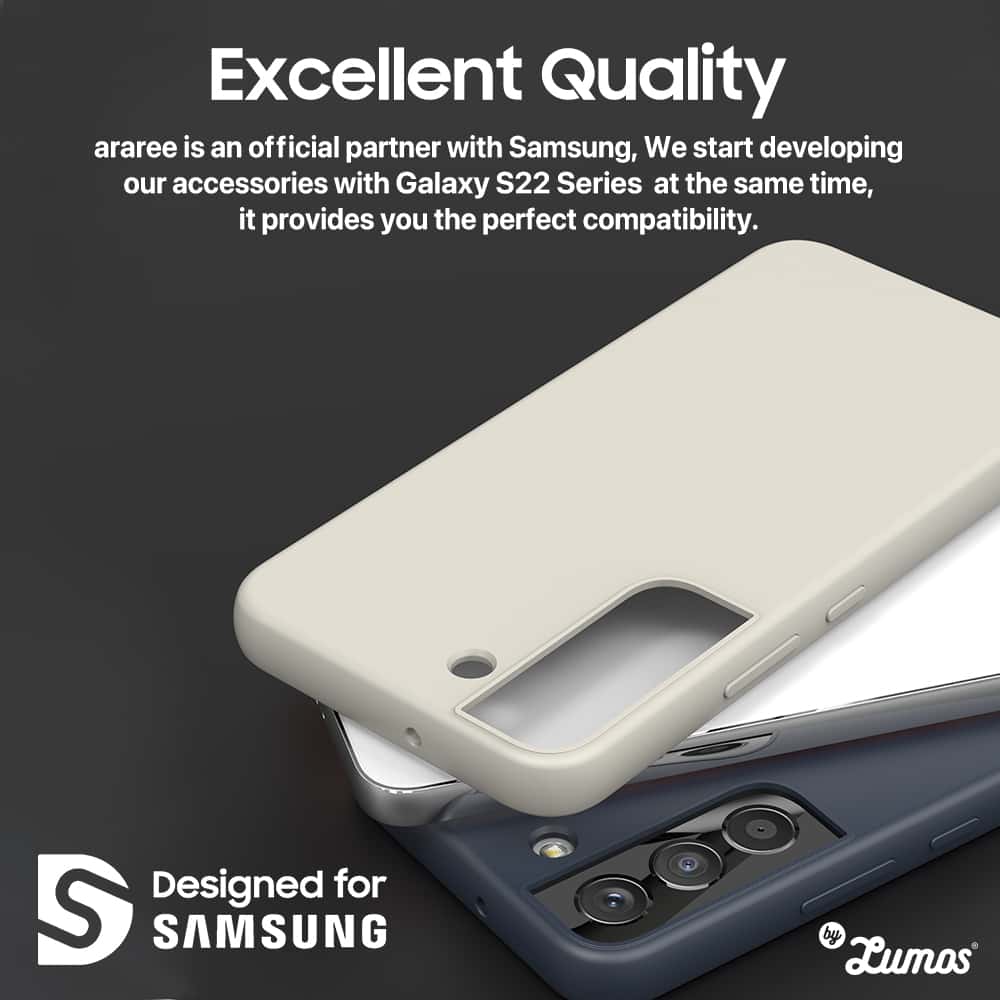 ARAREE TYPO SKIN Samsung Galaxy S22 / S22 Plus / S22 Ultra Smooth Touch Protective Phone Case