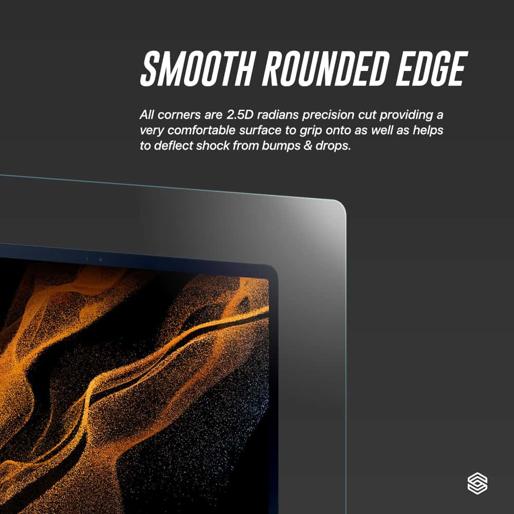 SIEGE GLASTIMATE (Clear) Samsung Galaxy Tab S8 Ultra Premium Tempered Glass