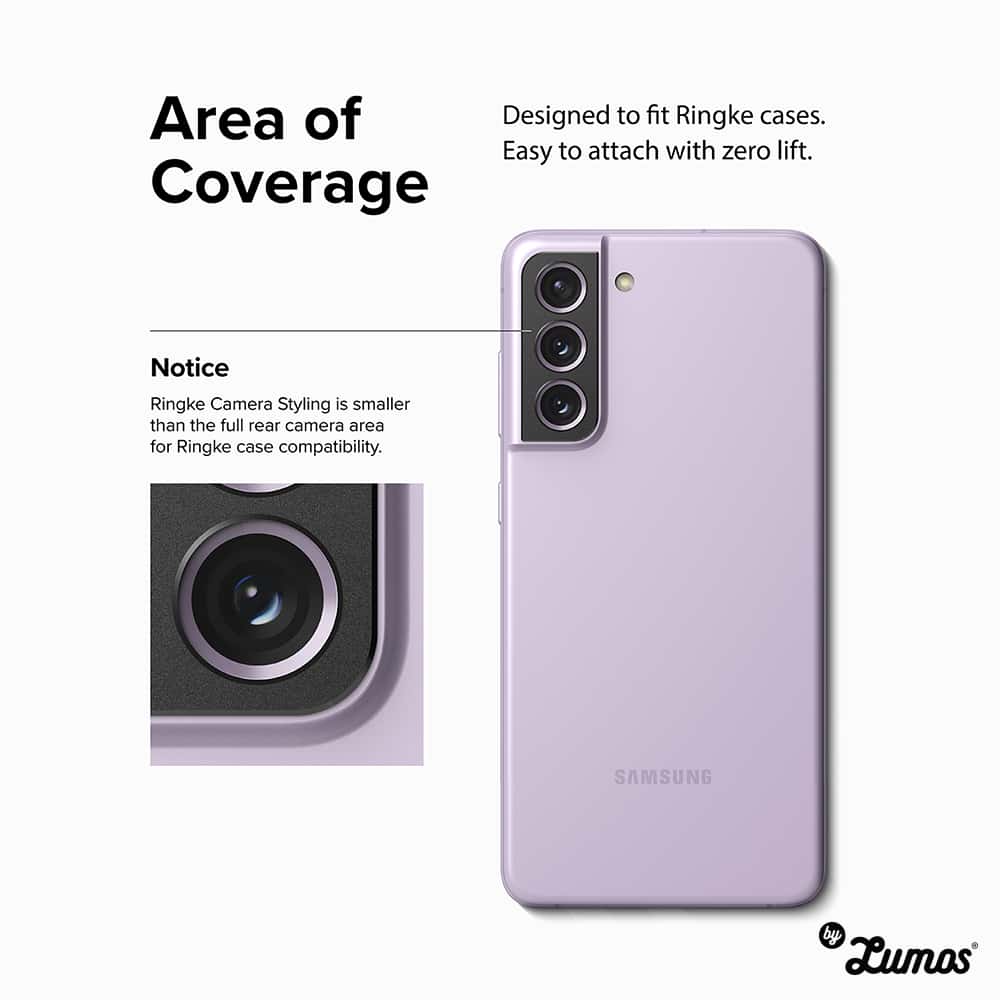 RINGKE CAMERA STYLING for Samsung Galaxy S21 FE 5G Full Coverage Camera Protection