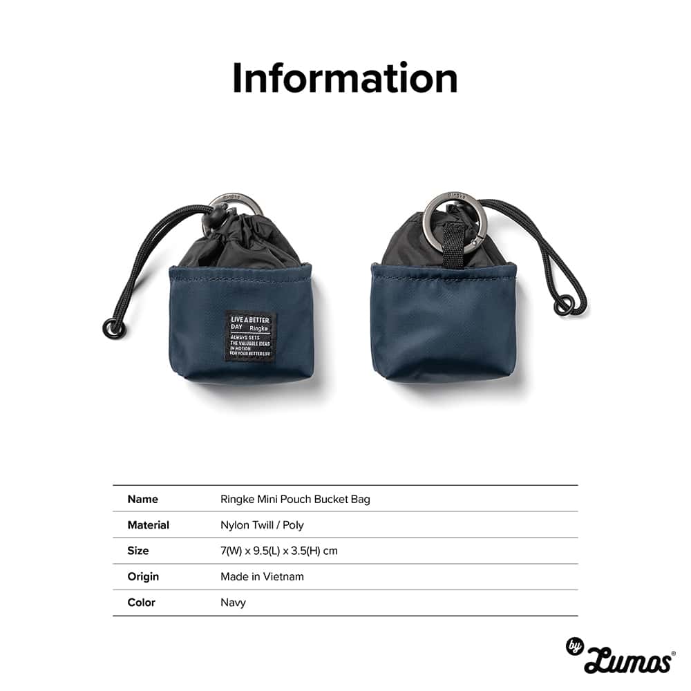 RINGKE MINI POUCH – BUCKET BAG