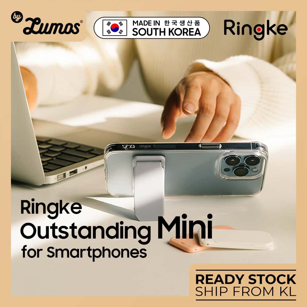RINGKE OUTSTANDING MINI STAND Universal Smartphone Holder Kickstand Grip Support