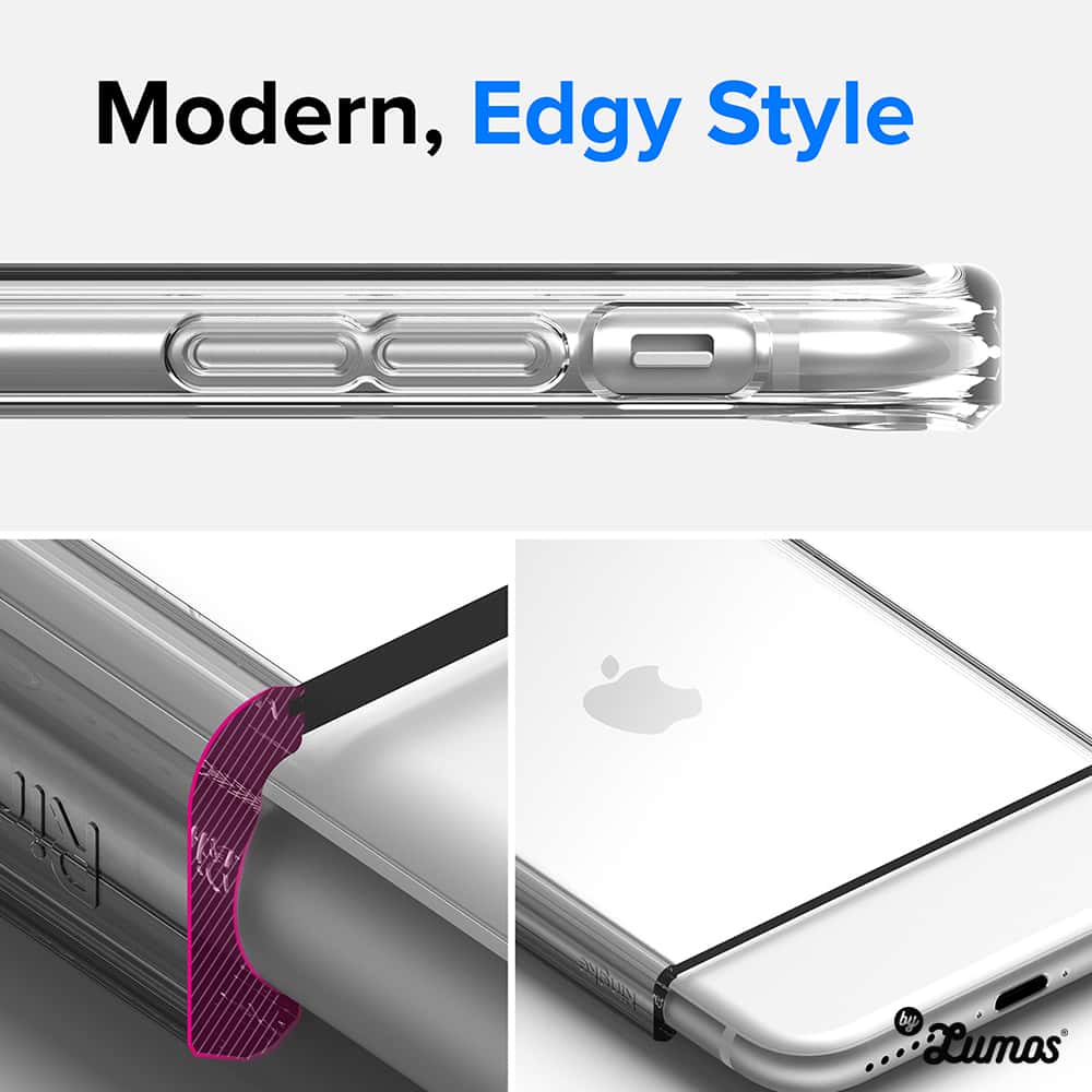 RINGKE FUSION EDGE For iPhone Se 2022 / 2020 / iPhone 8 / iPhone 7 Crystal Clear Protective Phone Case