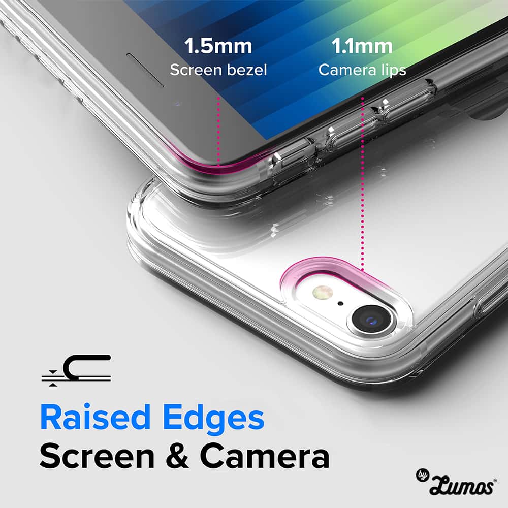 RINGKE FUSION EDGE For iPhone Se 2022 / 2020 / iPhone 8 / iPhone 7 Crystal Clear Protective Phone Case