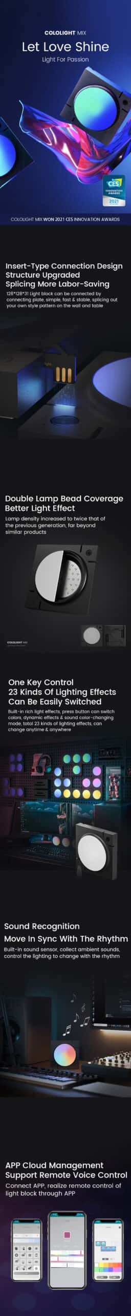 COLOLIGHT MIX Smart Control Panel Light