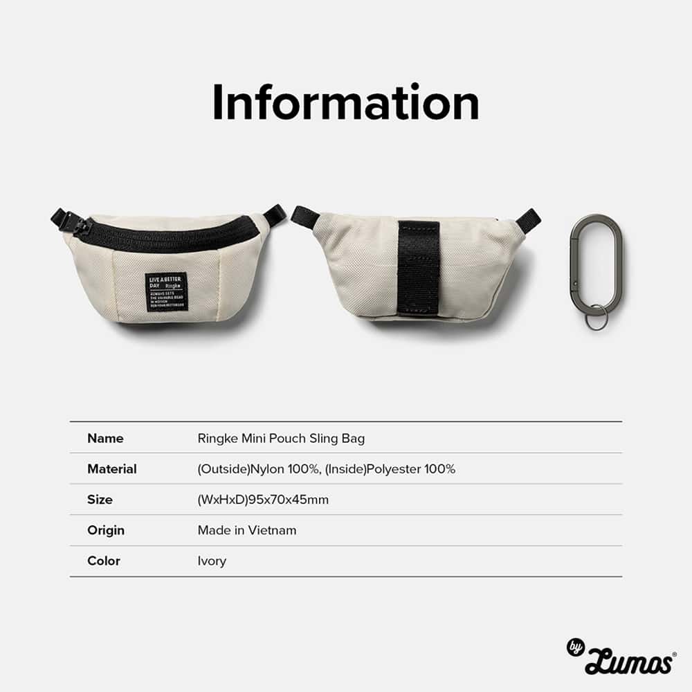 RINGKE MINI POUCH – SLING BAG