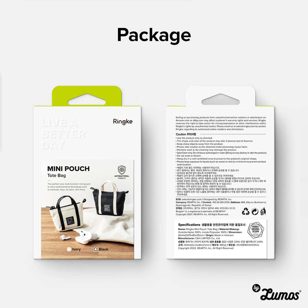 RINGKE MINI POUCH – TOTE BAG