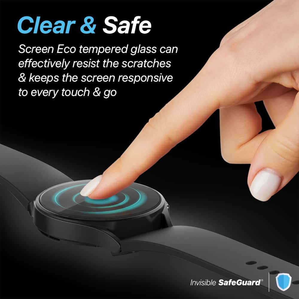 INVISIBLE SAFEGUARD SCREEN EVO TEMPERED GLASS For Samsung Galaxy Watch 5 / 5 Pro Series