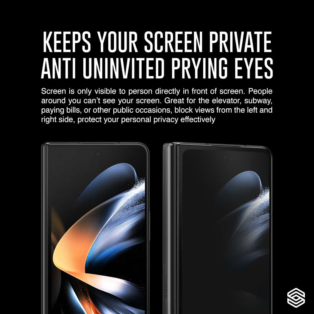 SIEGE Glastimate (Privacy) Samsung Galaxy Z Fold 4 Premium Tempered Glass
