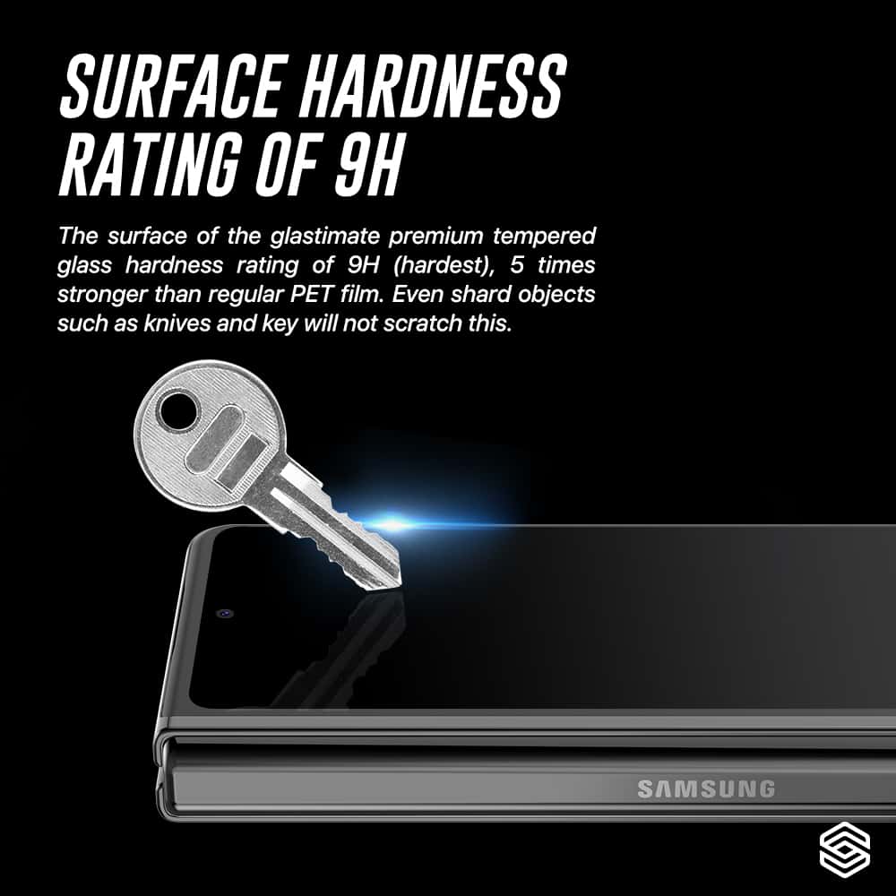 SIEGE Glastimate (Privacy) Samsung Galaxy Z Fold 4 Premium Tempered Glass