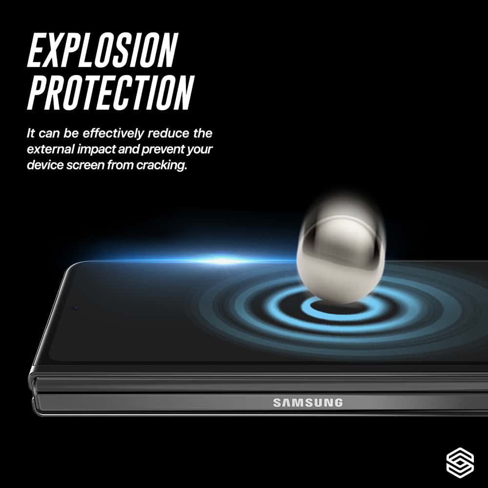 SIEGE Glastimate (Privacy) Samsung Galaxy Z Fold 4 Premium Tempered Glass