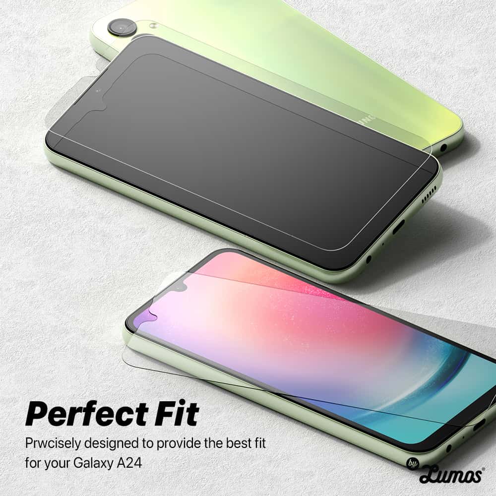 Ringke Clear Shield For Samsung Galaxy A24 Tempered Glass (2 Pack)