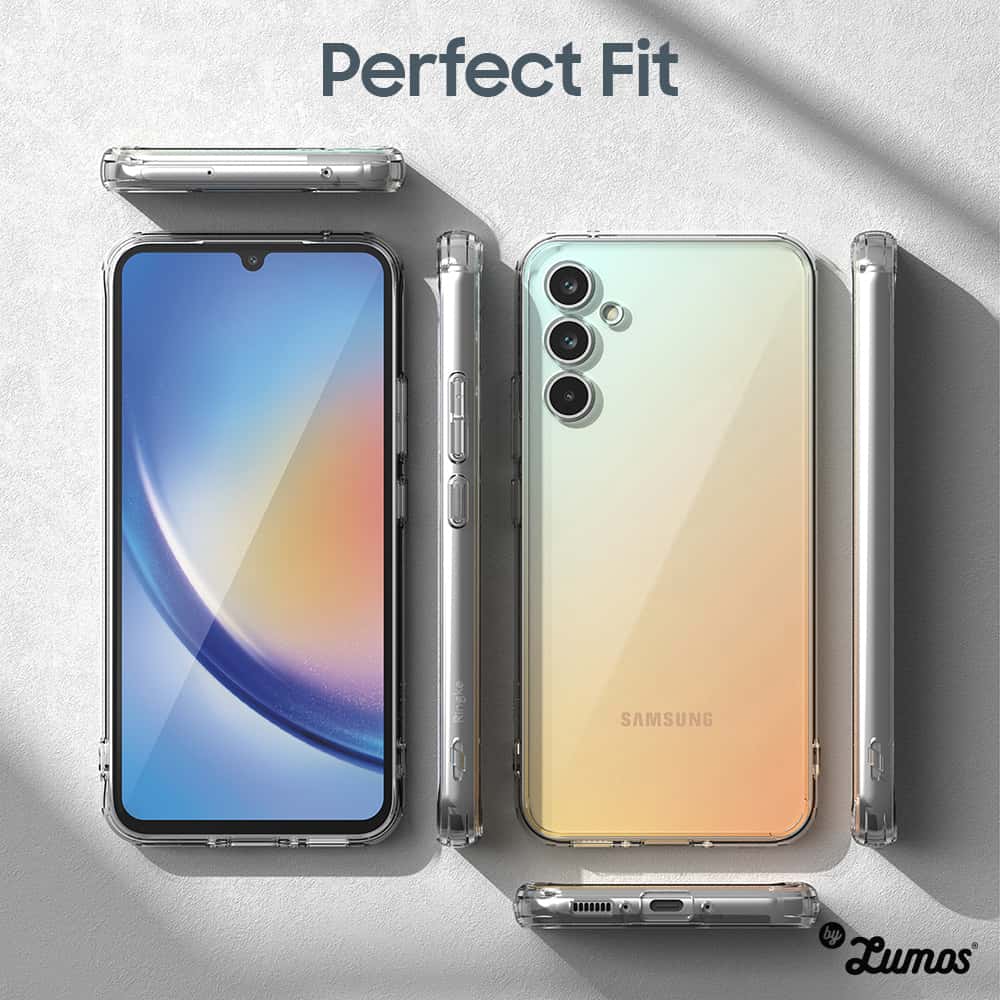 RINGKE FUSION SERIES For Samsung Galaxy A34 5g Transparent Soft Cover